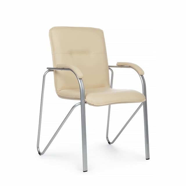 Стул с мягкими подлокотниками Riva Chair Самба (SMB-01) бежевый