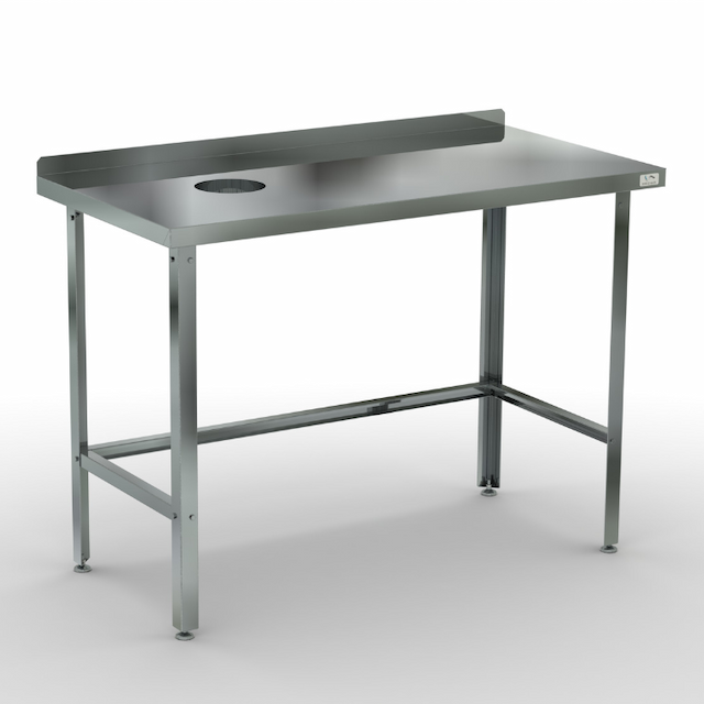 Стол для сбора пищевых отходов с бортом КОБОР СРОБ-100/60 Л/П