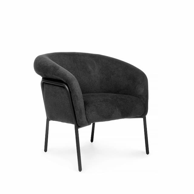 Кресло RV DESIGN Shell (FS43A) черный