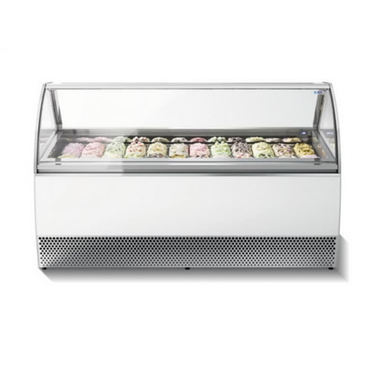 Витрина для мороженого ISA MILLENNIUM LX 20 белая панель
